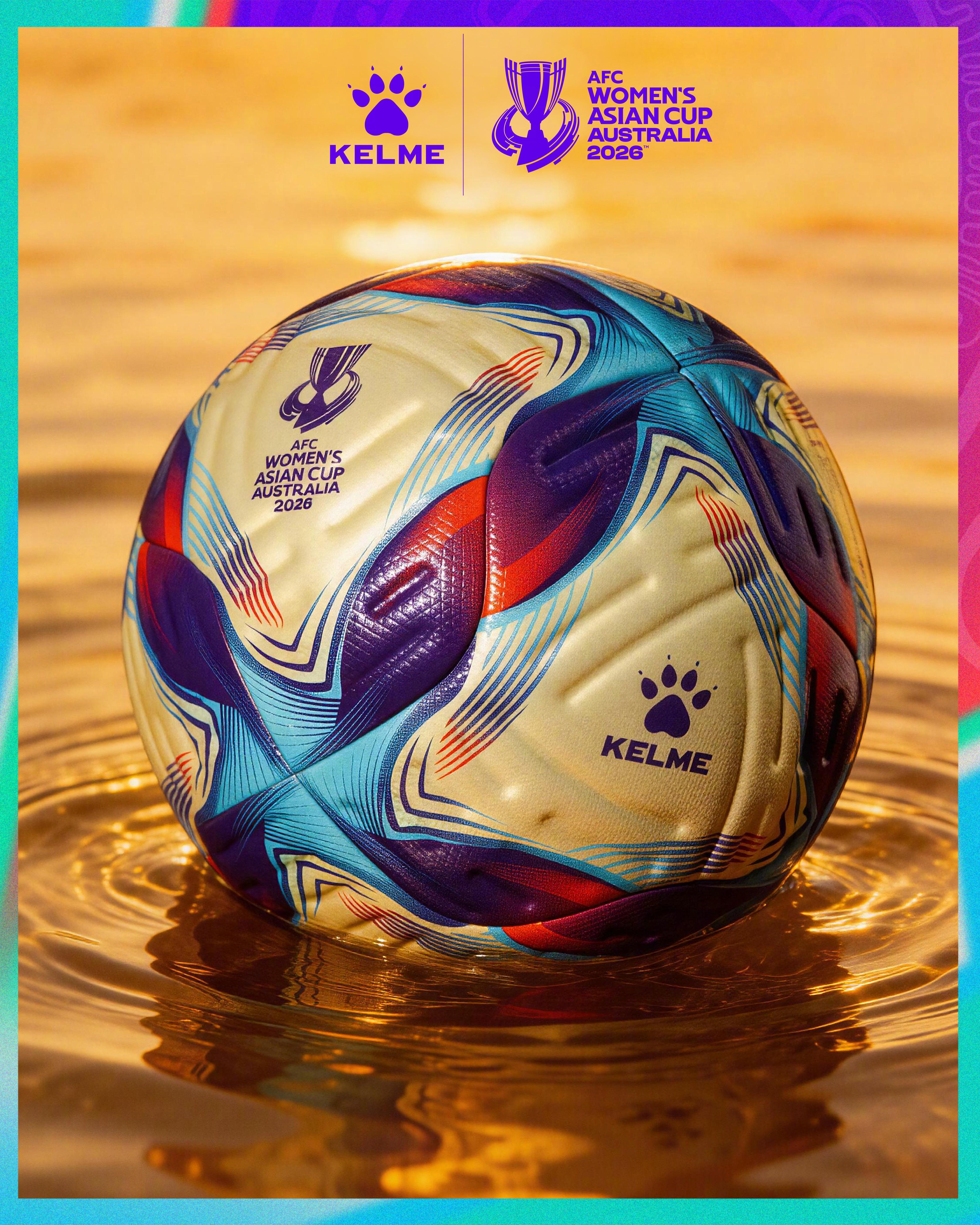 kaiyun-历史首颗，女足亚洲杯决赛用球WAVEMAKER正式发布